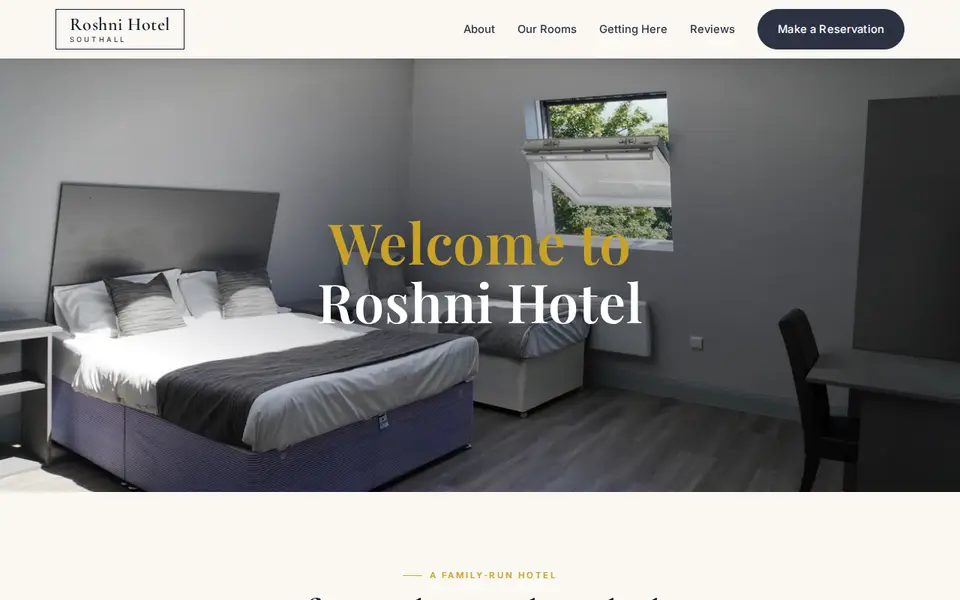 The top of roshnihotel.uk