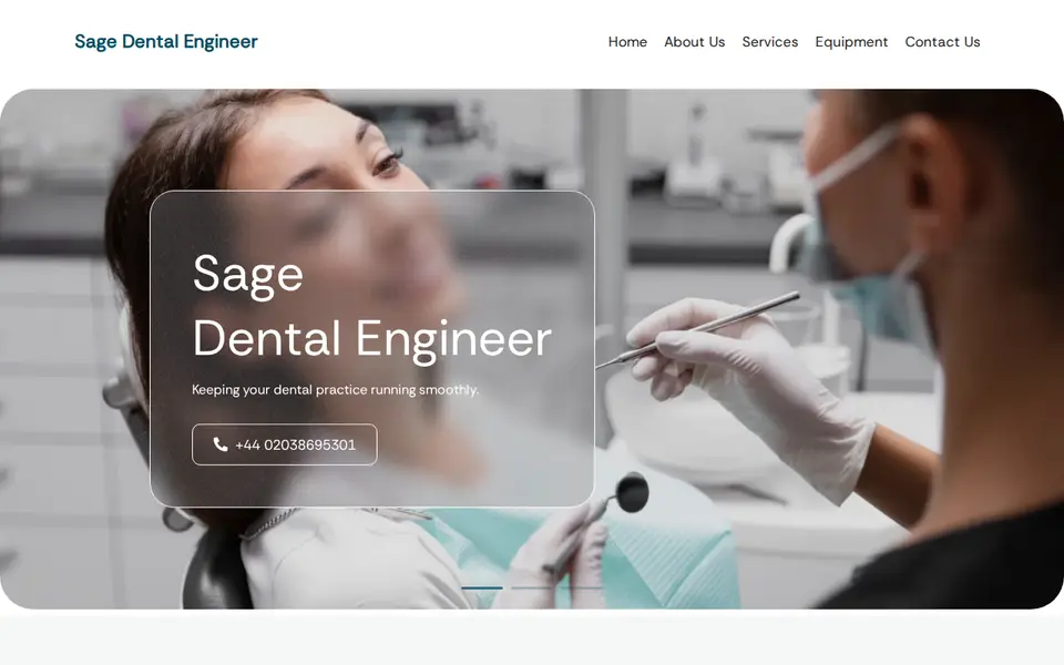 The top of sagedentalengineer.co.uk