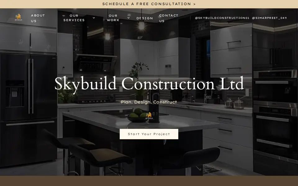 The top of skybuildconstruction.co.uk