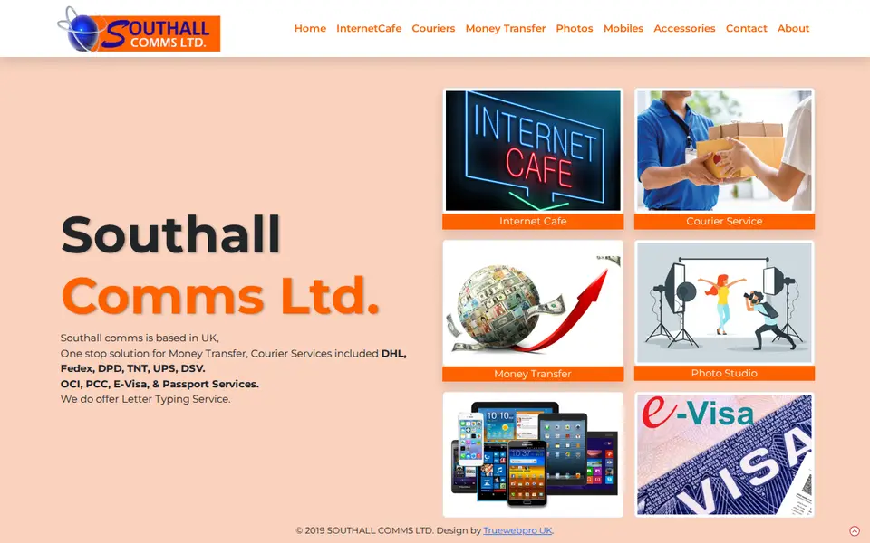 The top of southallcomms.co.uk
