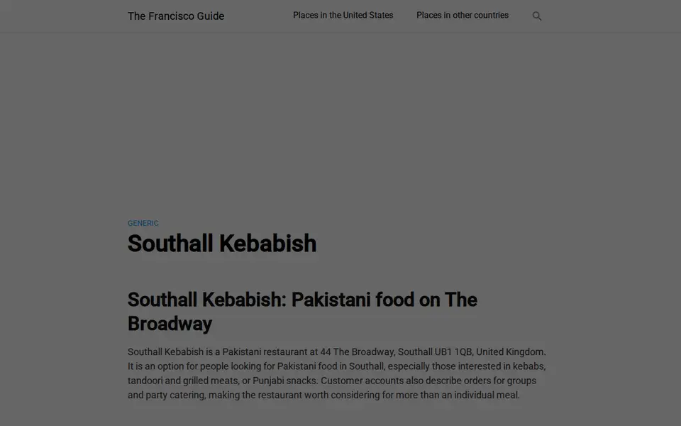 The top of southallkebabish.co.uk