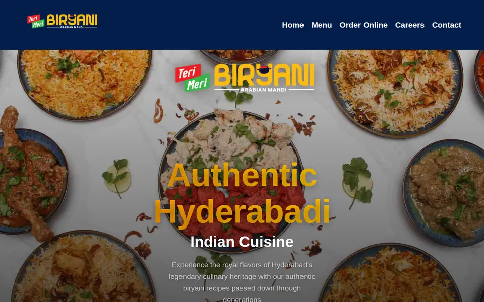 The top of terimeribiryani.co.uk