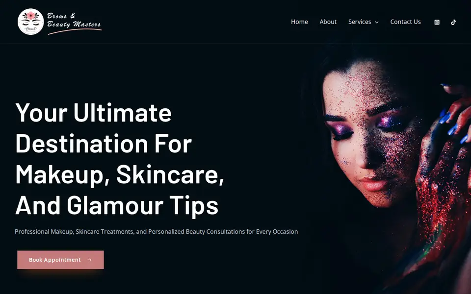 The top of bnbaesth.co.uk