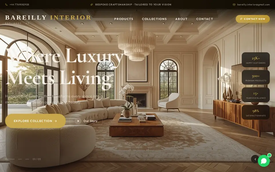 The top of bareillyinterior.co.uk
