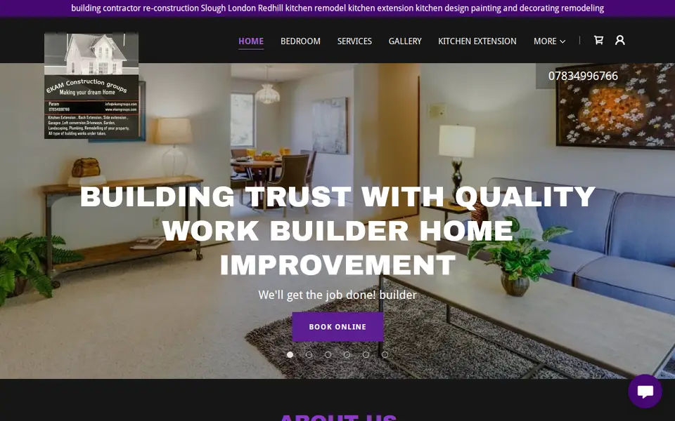 The top of ekamgroups.com