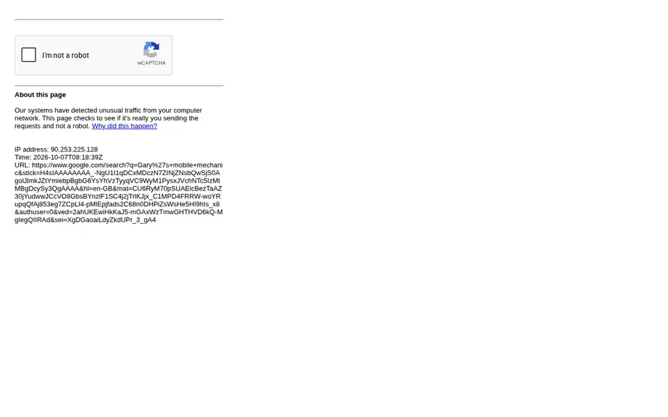 The top of google.com