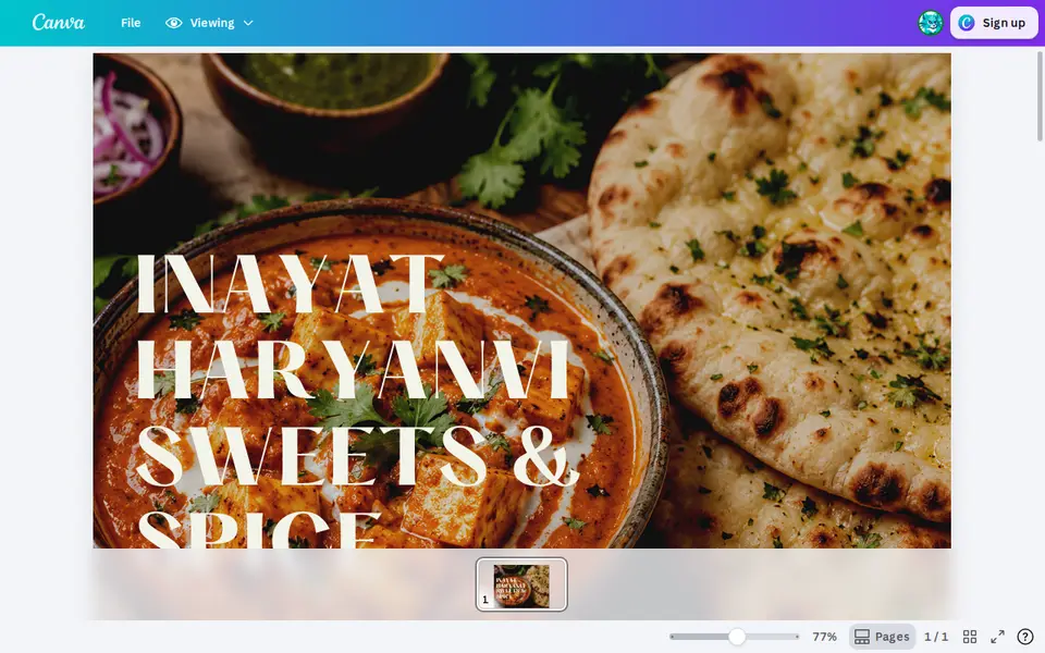 The top of canva.link