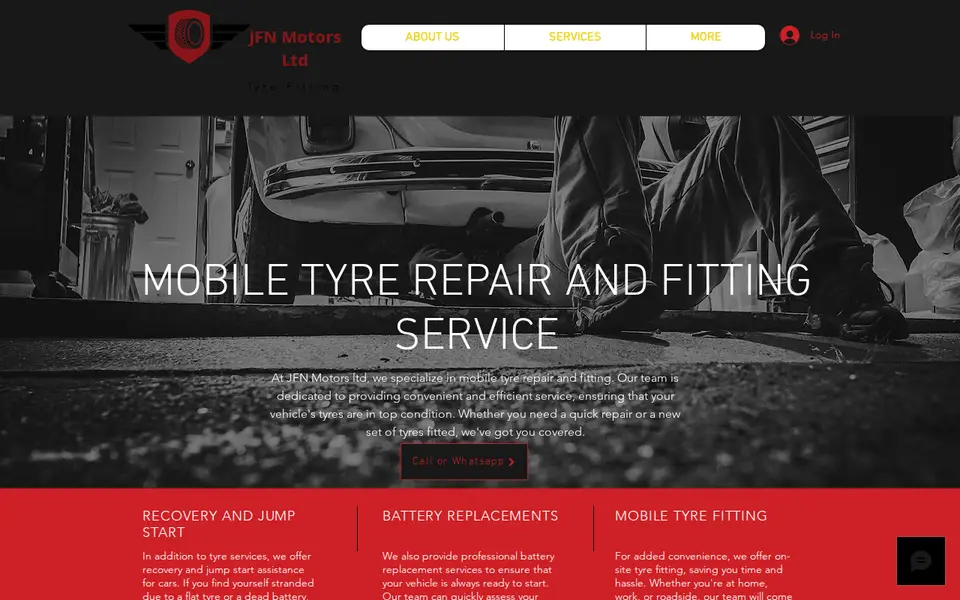 The top of jfnmotorsltd.co.uk