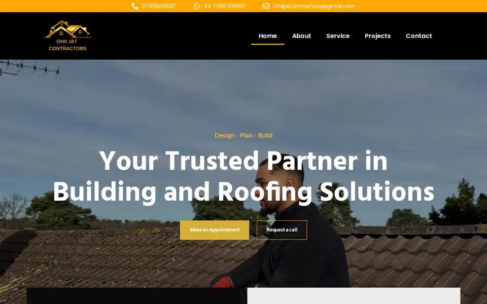 The top of ohiijatcontractors.co.uk