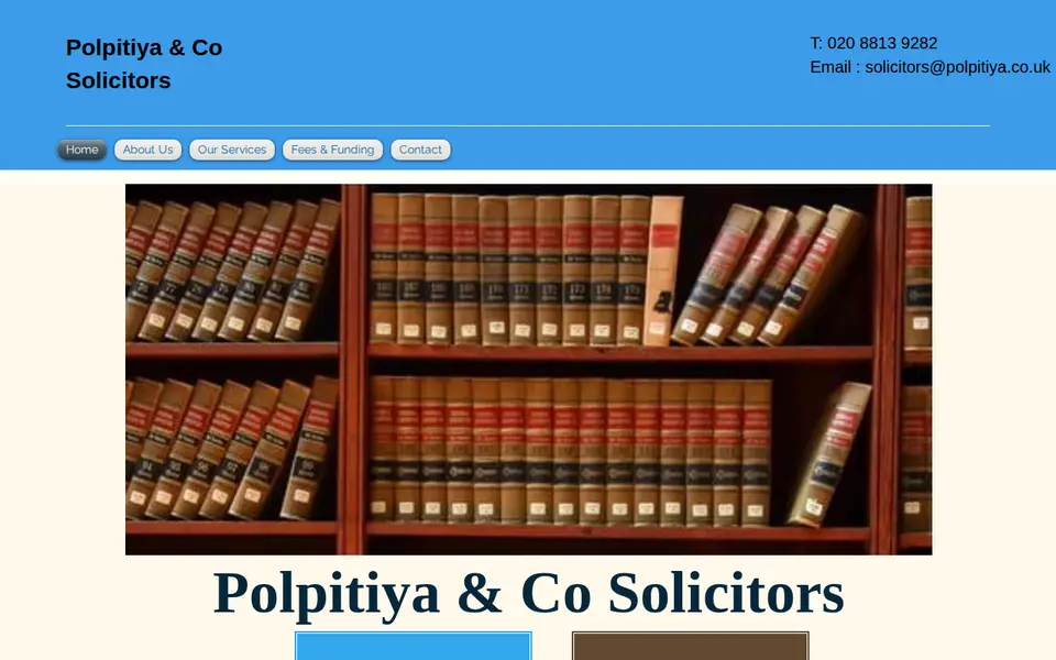 The top of polpitiya.co.uk