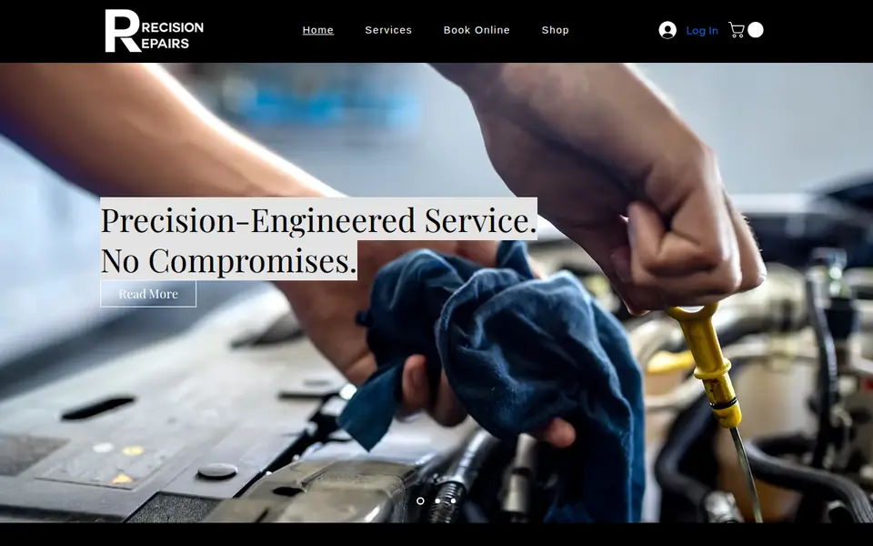 The top of precisionmot.com