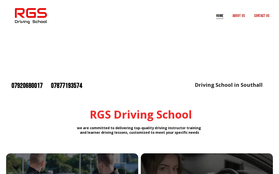 The top of rgsdrivingschool.co.uk