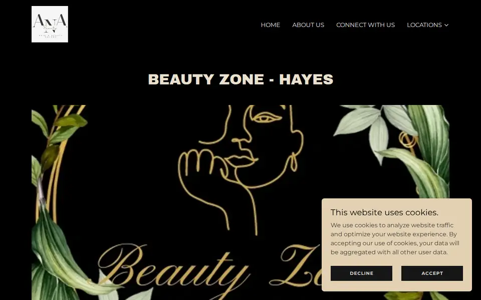 The top of anabeautysalons.com