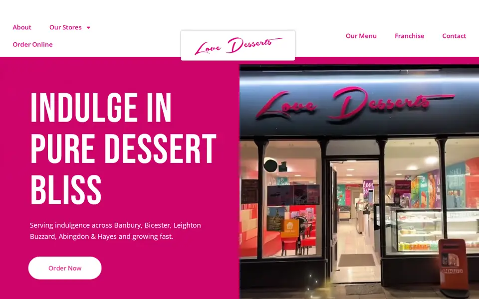 The top of lovedesserts.net