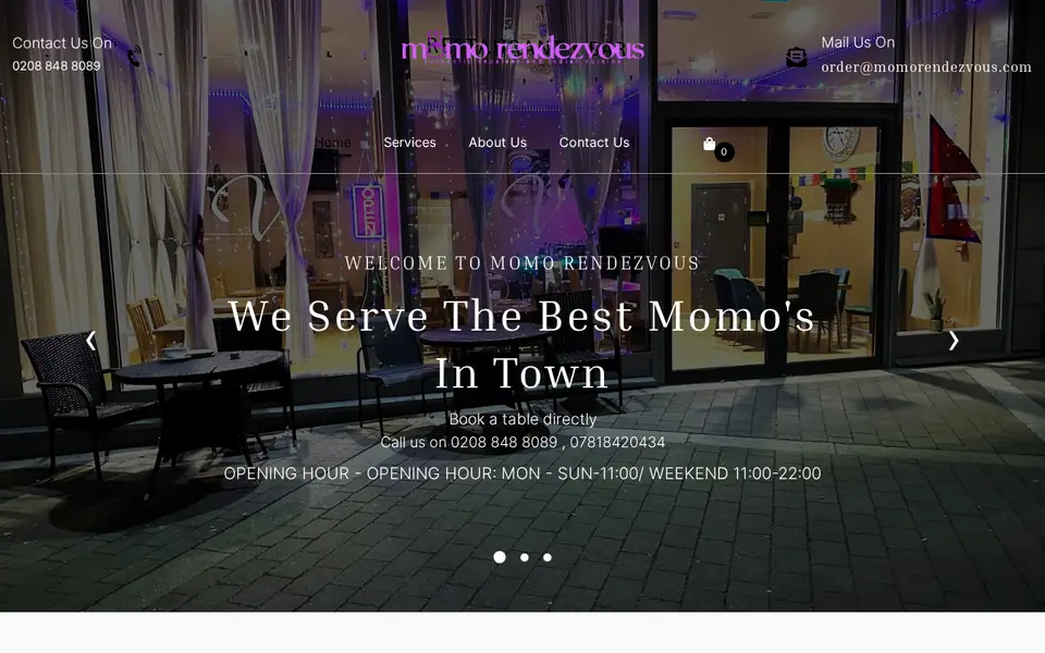 The top of momorendezvous.com