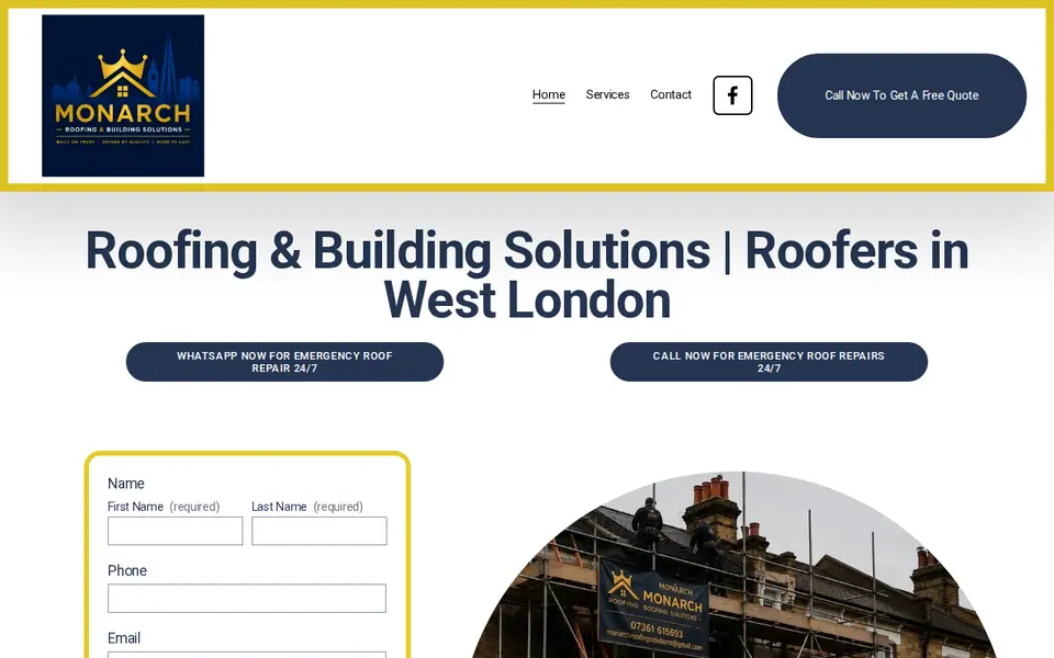 The top of monarchroofinglondon.co.uk