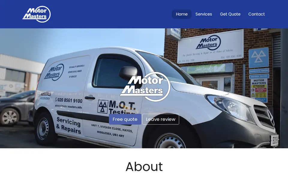 The top of motormasters.info