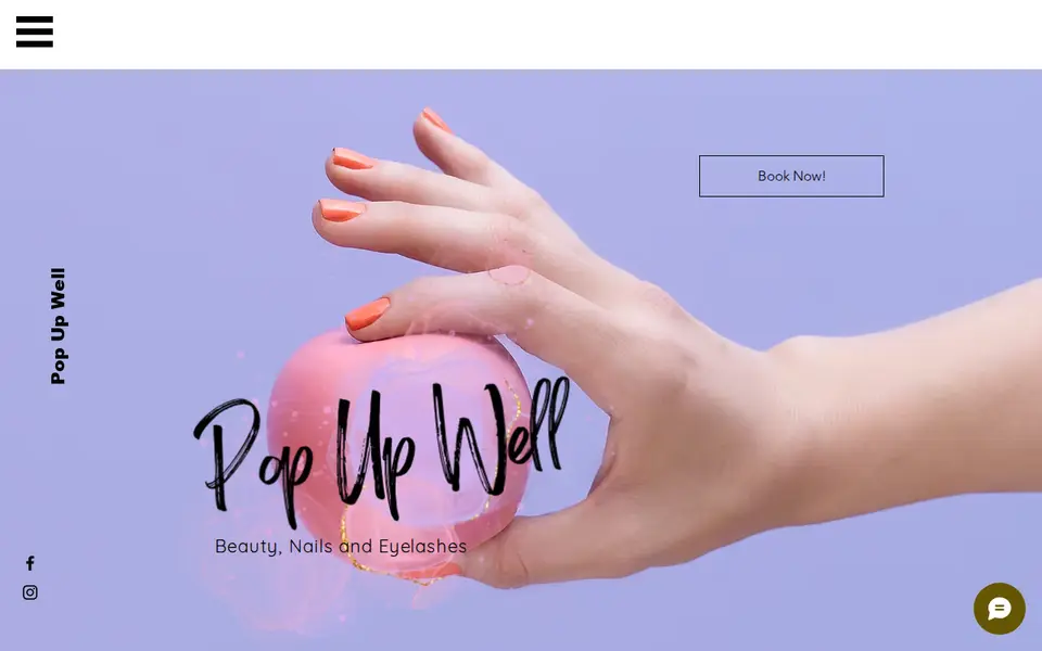 The top of popupwell.co.uk