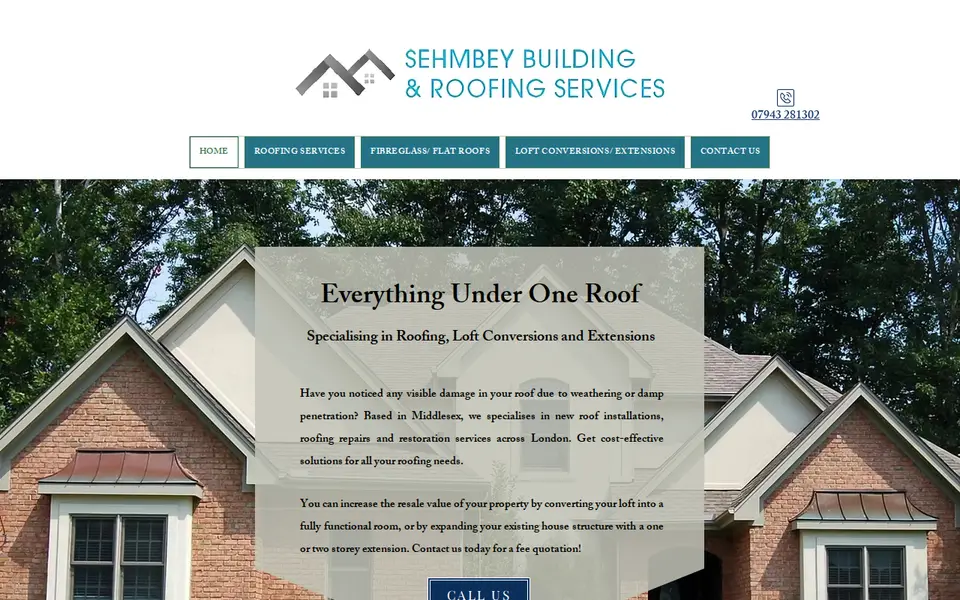 The top of sehmbeyroofing.co.uk