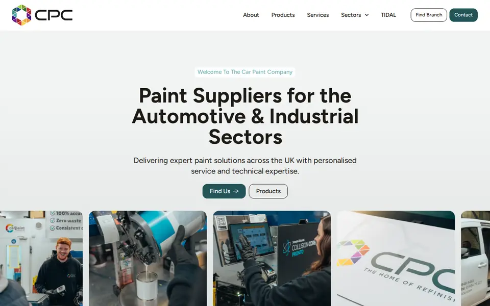 The top of carpaintco.com