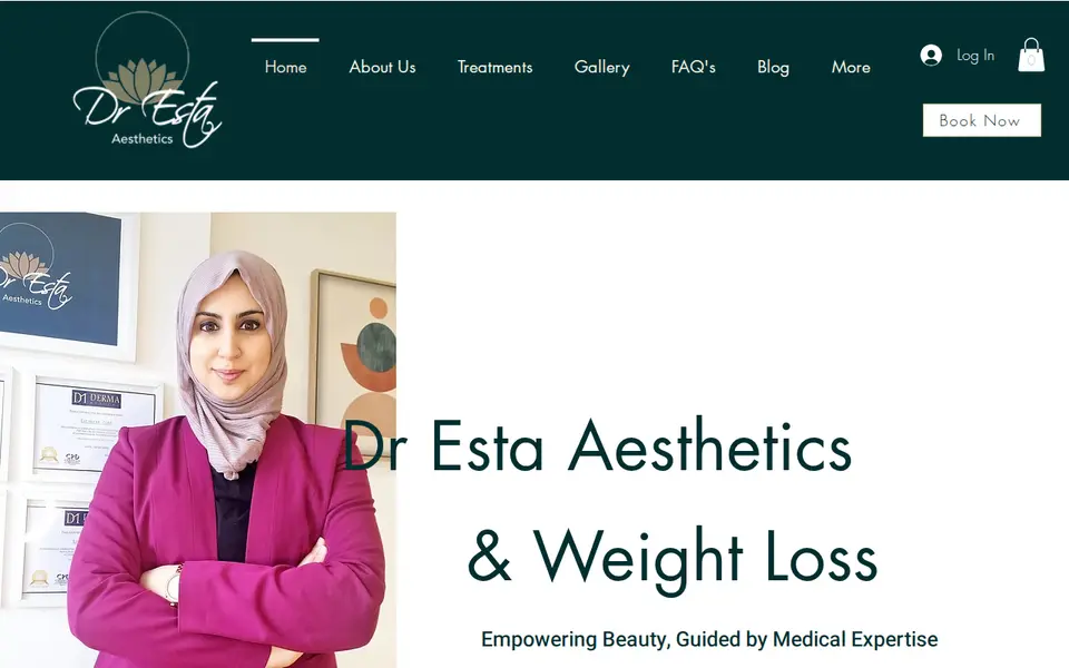 The top of dresta.co.uk