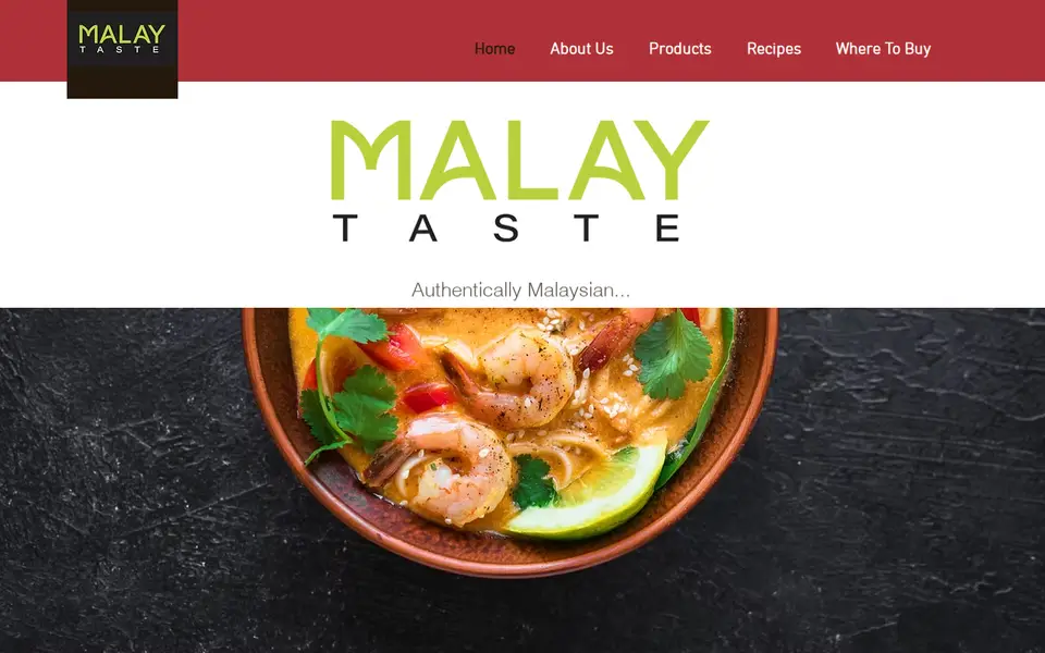 The top of malaytaste.co.uk