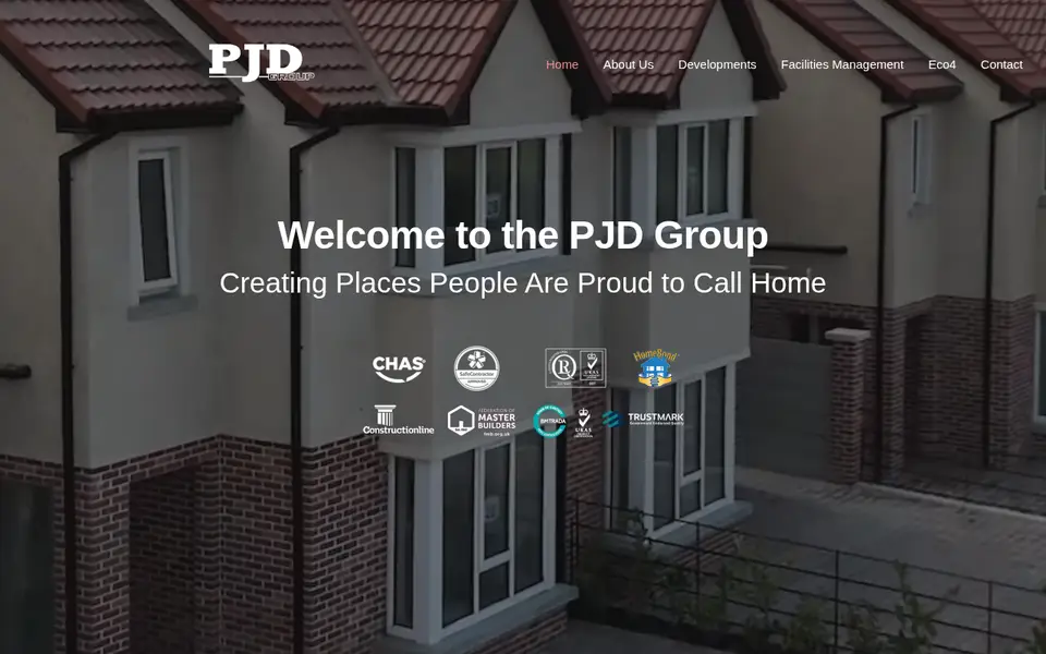 The top of pjdlondon.co.uk
