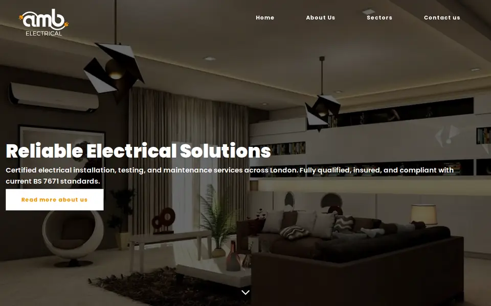 The top of ambelectrical.com