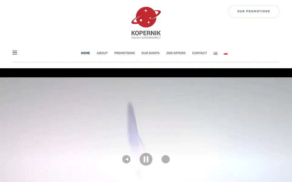 The top of koperniksupermarket.co.uk