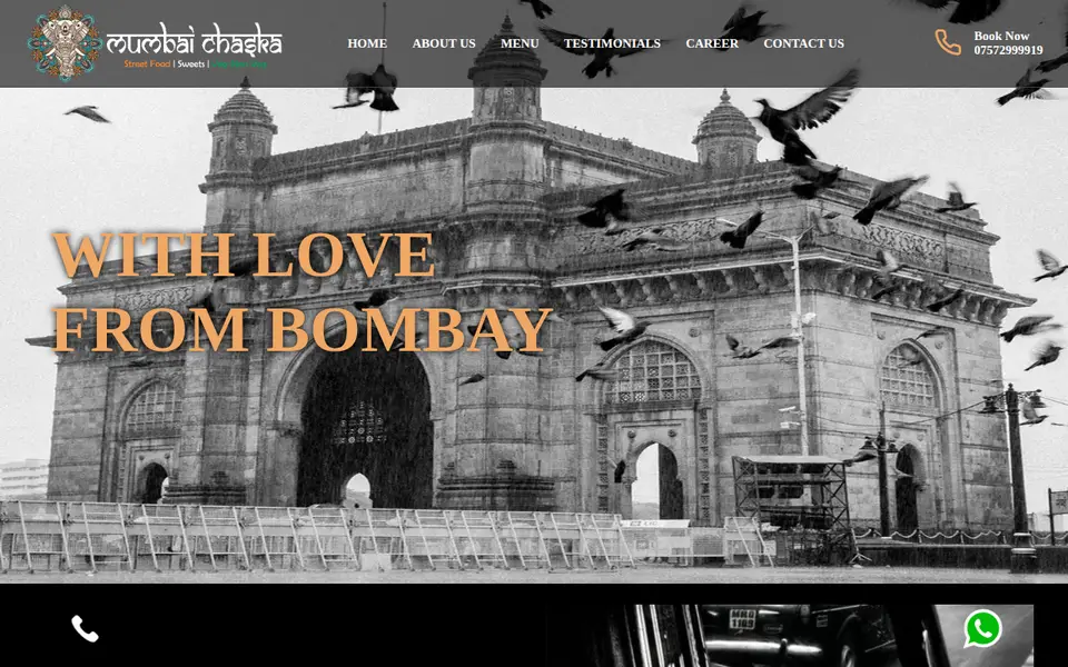 The top of mumbaichaska.com