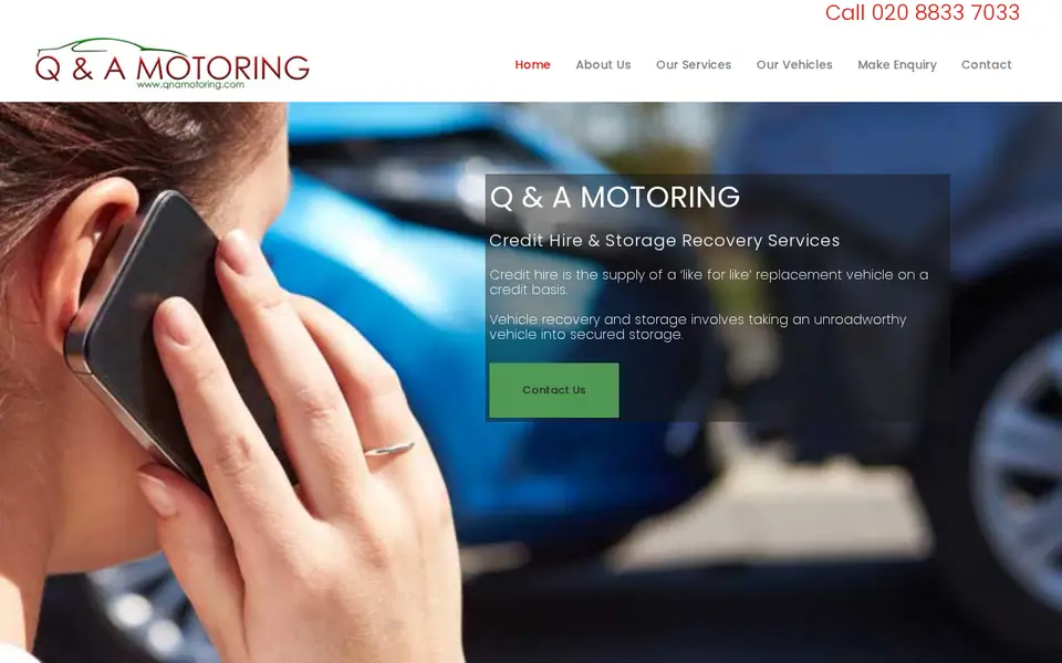 The top of qnamotoring.com