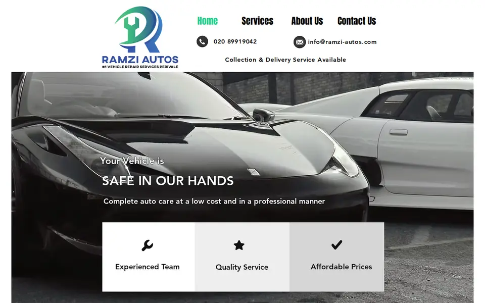 The top of ramzi-autos.com