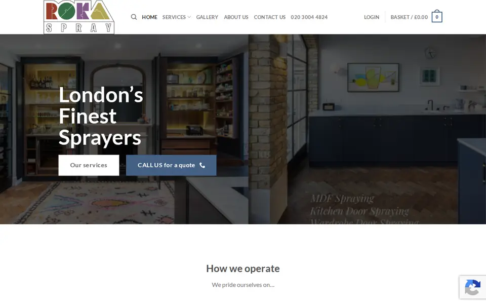 The top of furniturepaintspraying.co.uk