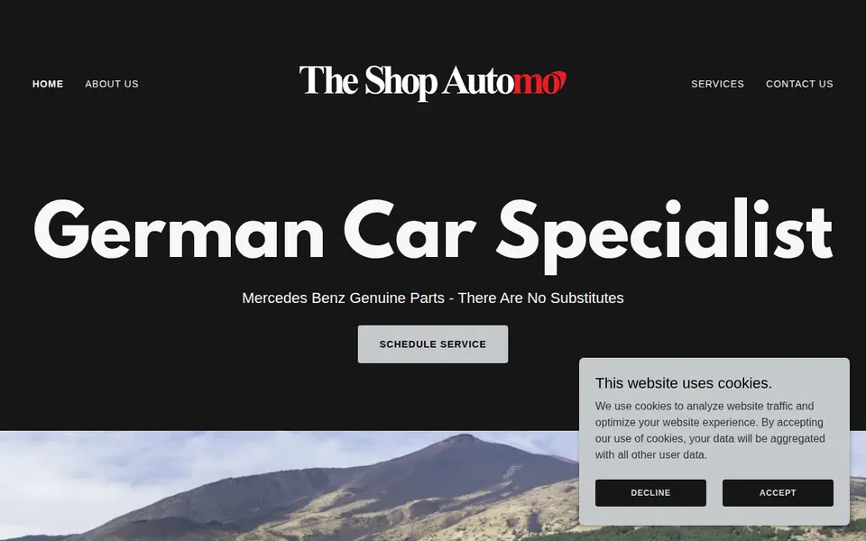 The top of theshopautomo.co.uk