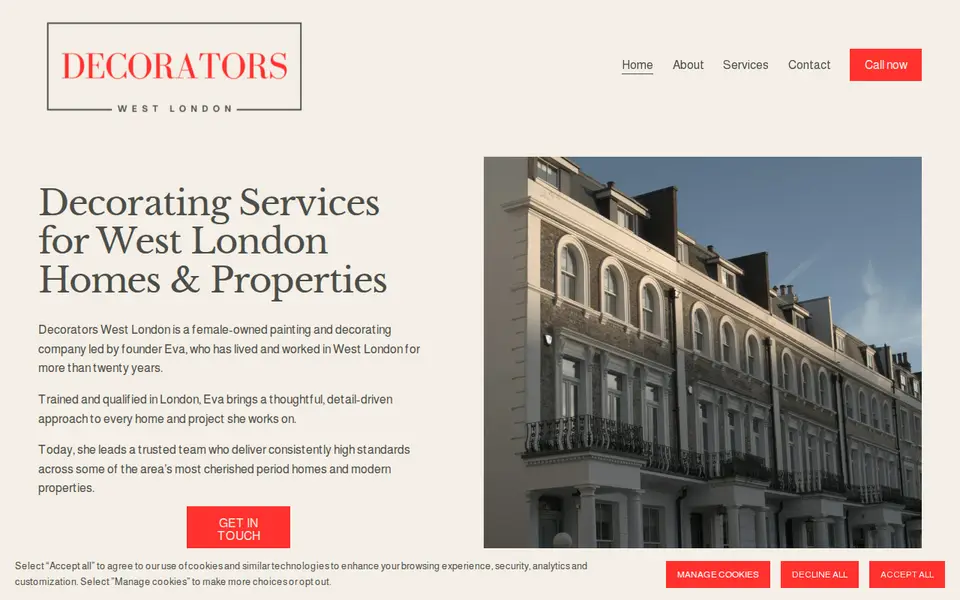 The top of decoratorswestlondon.com