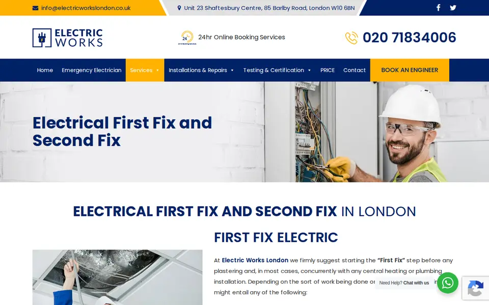 The top of electricworkslondon.co.uk