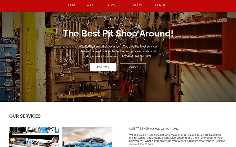 The top of elitemechanics.uk