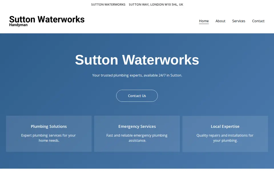 The top of suttonwaterworks.xyz
