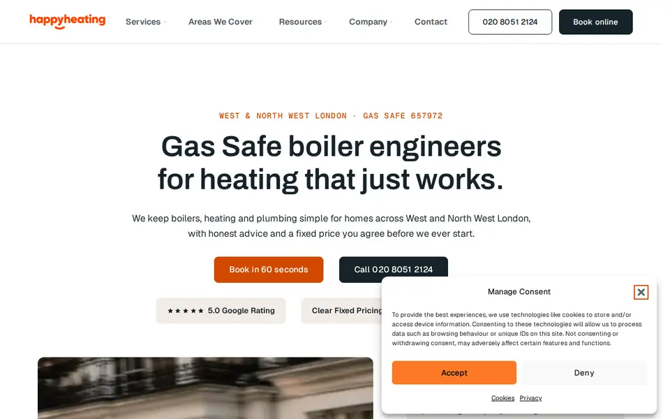 The top of thehappyheating.co