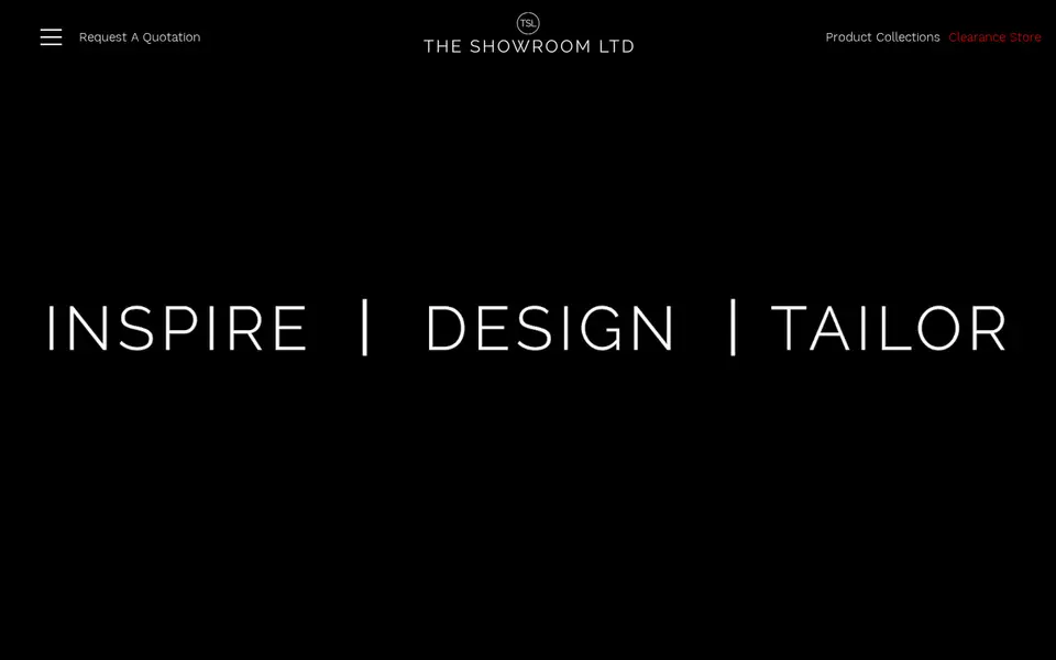 The top of theshowroomltd.co.uk