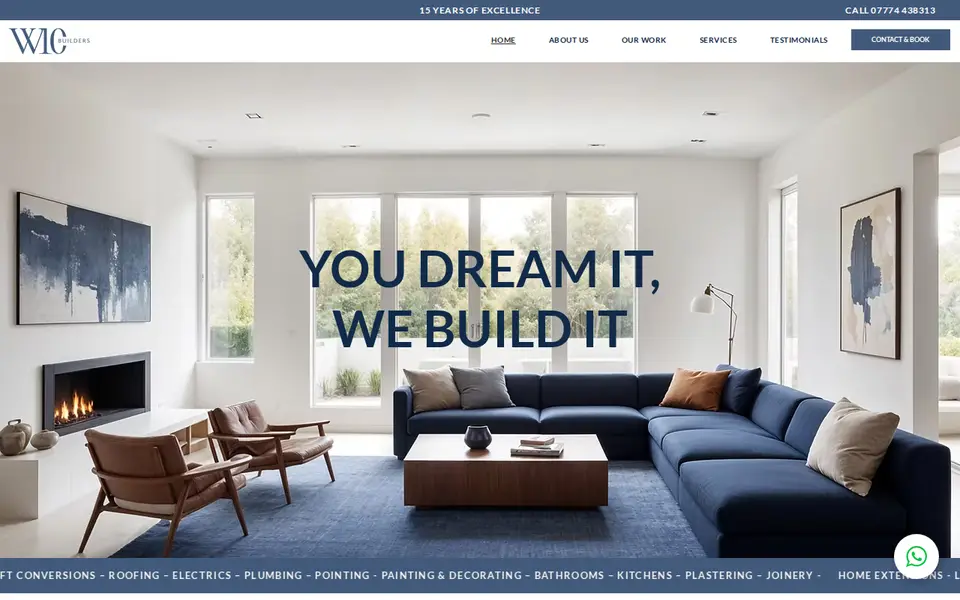 The top of w10builders.com