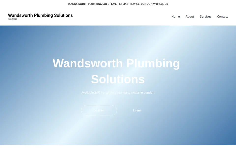 The top of wandsworthplumbingsolutions.xyz