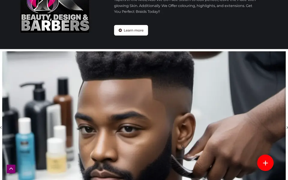 The top of 8kbarbers.com