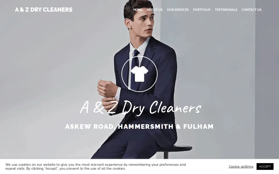The top of aandzdrycleaners.com