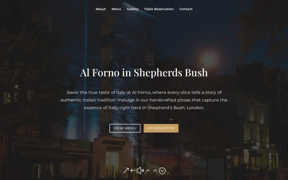 The top of al-forno.com