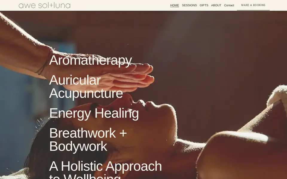 The top of awe-sol-luna.com