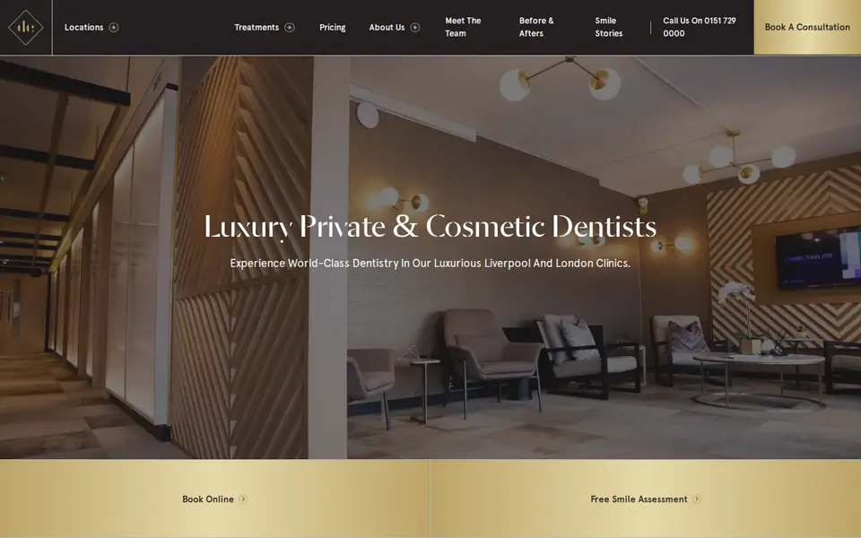 The top of dentalexcellenceuk.com