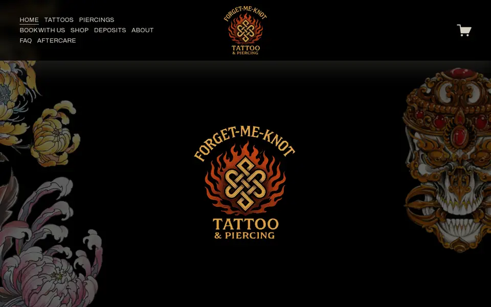 The top of forgetmeknottattoo.co.uk