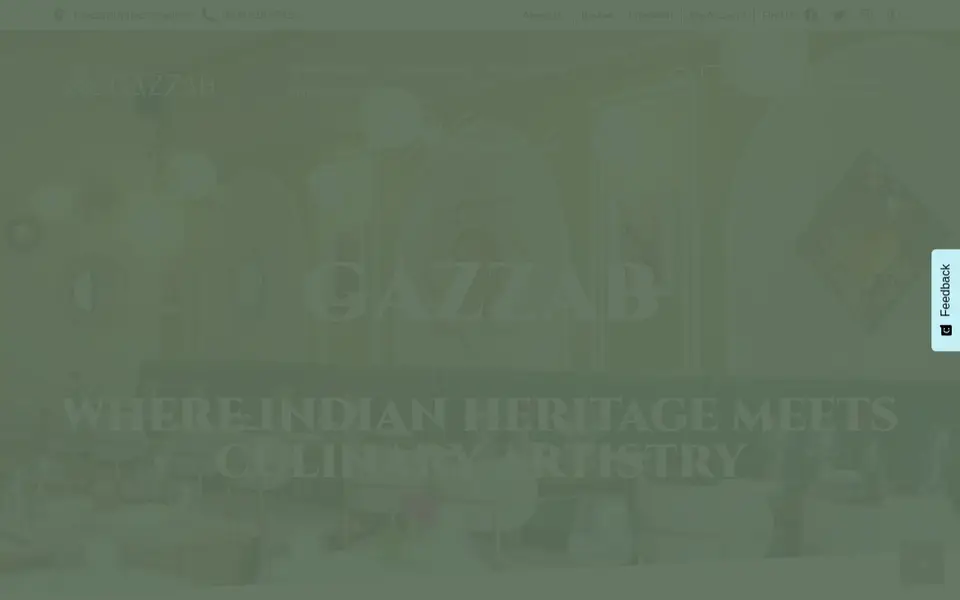 The top of gazzab.co.uk