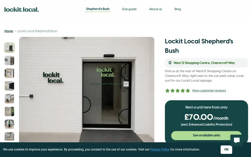 The top of lockitlocal.com